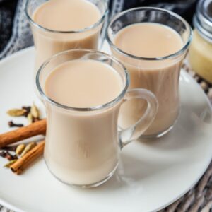 Mongolian traditional milk tea