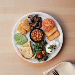 Big breakfast vegetarian