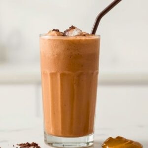 Chocolate milk shake