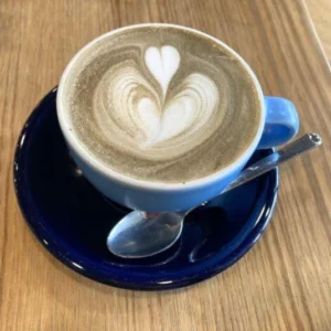Hojicha latte