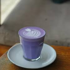 Taro latte